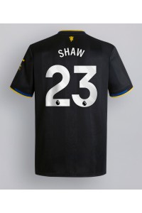 Manchester United Luke Shaw #23 Voetbaltruitje 3e tenue 2025-26 Korte Mouw